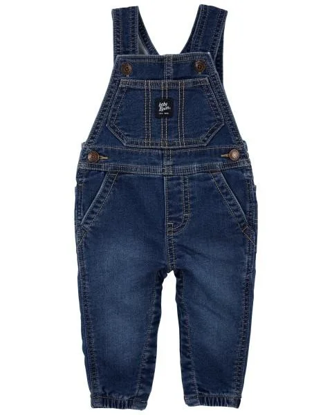 OshKosh Salopeta denim cu buzunare