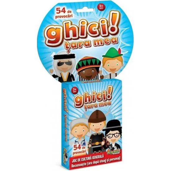Joc educativ Noriel Ghici! Tara Mea