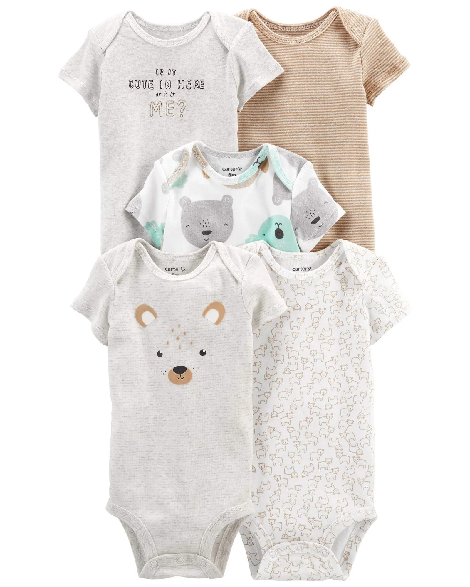Carter's Set 5 piese body Urs foto