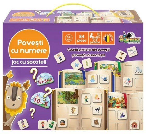 Настольная игра Noriel Сказки с номерами