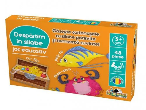 Joc educativ Noriel Despartim in silabe