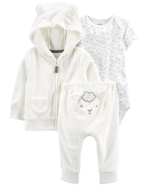Carter's Set 3 piese Hanorac, body si pantaloni Oita foto