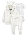 Carter's Set 3 piese Hanorac, body si pantaloni Oita foto