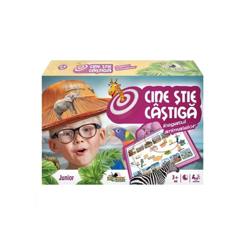 Joc interactiv Noriel Cine stie castiga! Regatul animalelor foto
