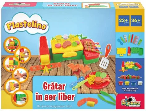 image for Set de modelare Plastelino Gratar in aer liber foto