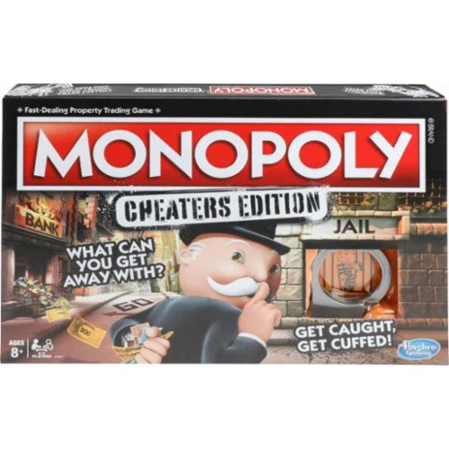 Joc de societate Hasbro Monopoly Cheaters Edition