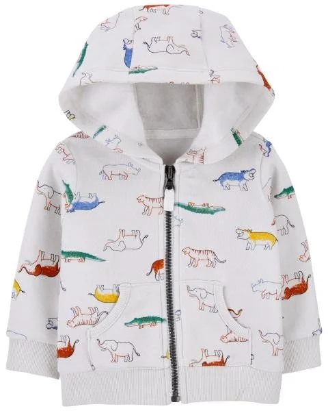 Carter's Кофта с капюшоном Животные