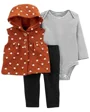 Carter's Set 3 piese Vesta, body si pantaloni Flori foto