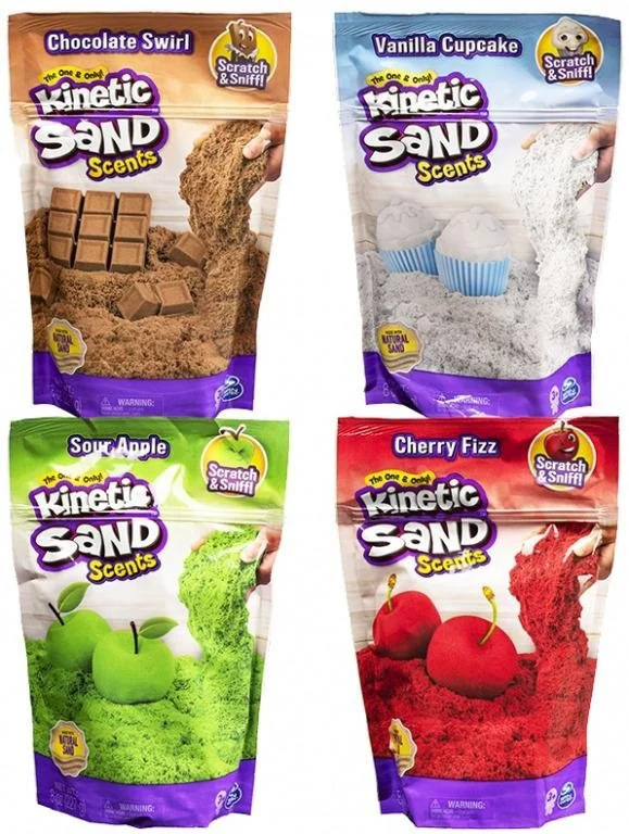 image for Кинетический песок с ароматом Spin Master Kinetic Sand Scents (227 гр.) foto