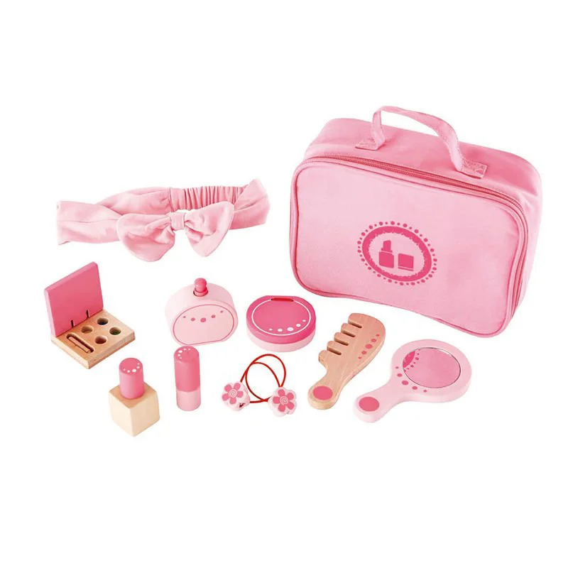 Set de joc Accesorii si cosmetice din lemn pentru fetite Hape Beauty Belongings foto