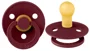 Suzeta rotunda BIBS Elderberry din latex (6-18 luni) foto