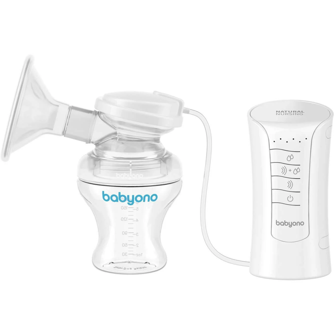 Pompa electrica pentru san 3 in 1 BabyOno Natural Nursing