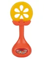 Прорезыватель развивающий с погремушкой BabyOno Juicy Orange