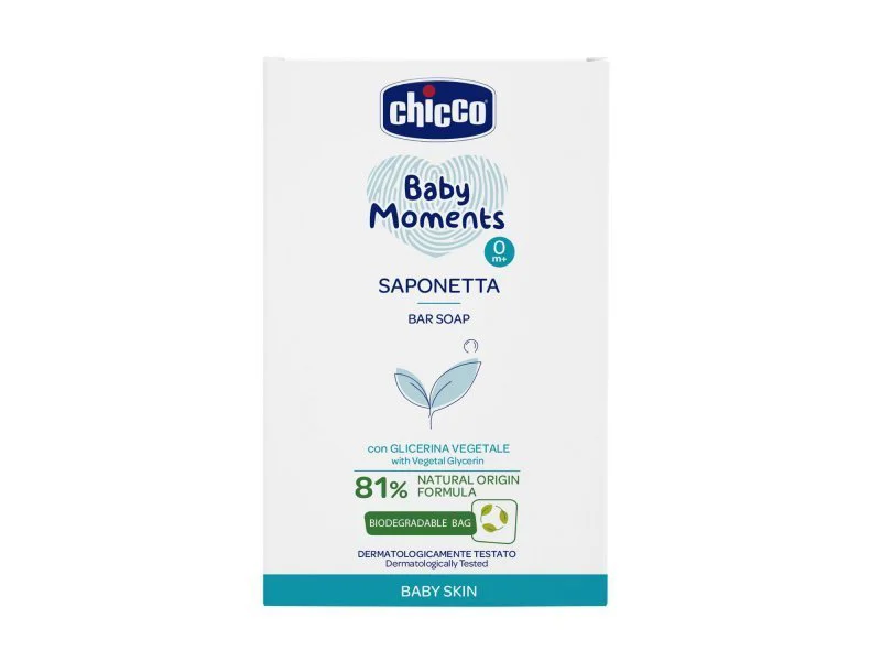 image for Sapun Chicco Baby Moments, 100 g foto