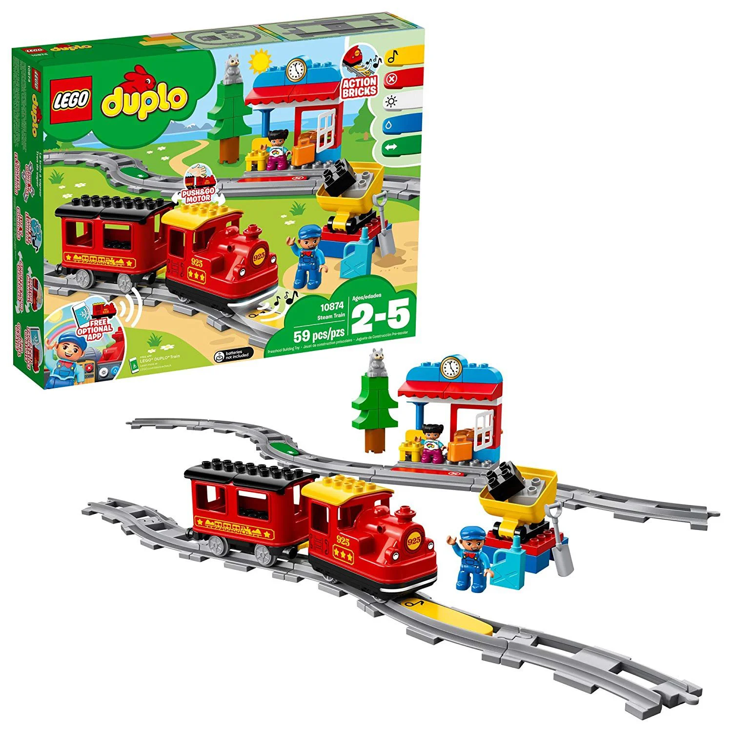 LEGO Duplo Town Steam Train foto