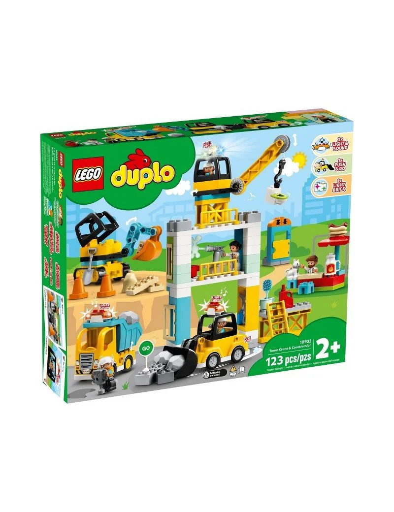 image for LEGO Duplo Tower Crane & Construction foto