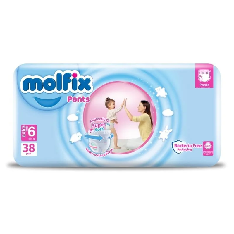 Chilotei Molfix Pants 6 (15-22 kg), 38 buc.