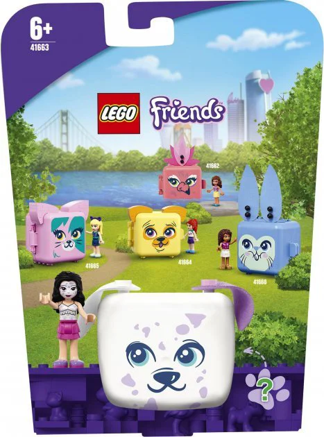 Lego Friends Кьюб Эммы с далматином