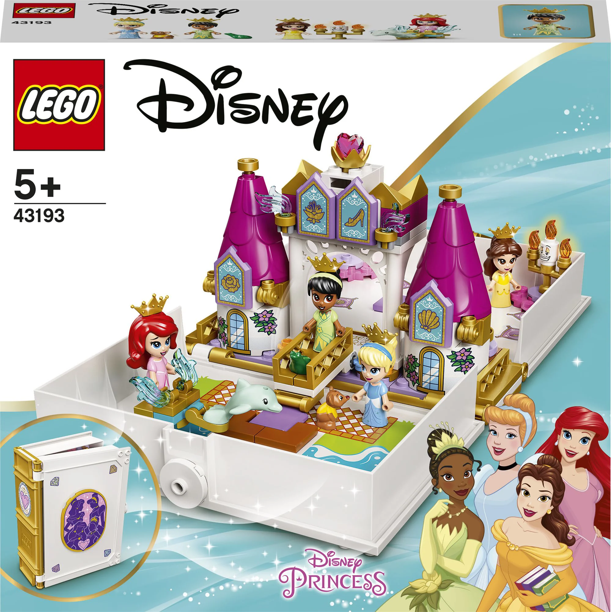 Lego Disney Princess Книга сказочных приключений Ариэль, Белль, Золушки и Тианы foto