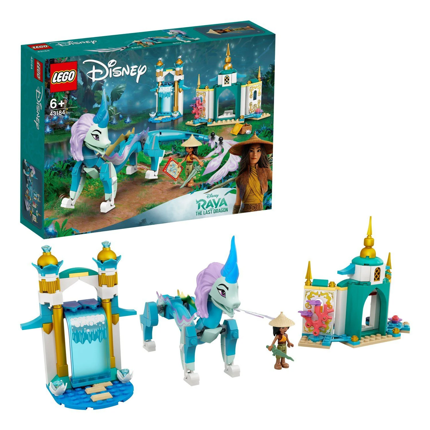 LEGO Disney Princess Raya and Sisu Dragon foto