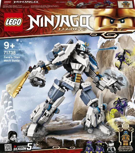 LEGO Ninjago Битва с роботом Зейна foto