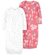 Carter's Set 2 piese Saci de dormit Flori
