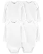 Carter's Set 4 piese Body albe foto
