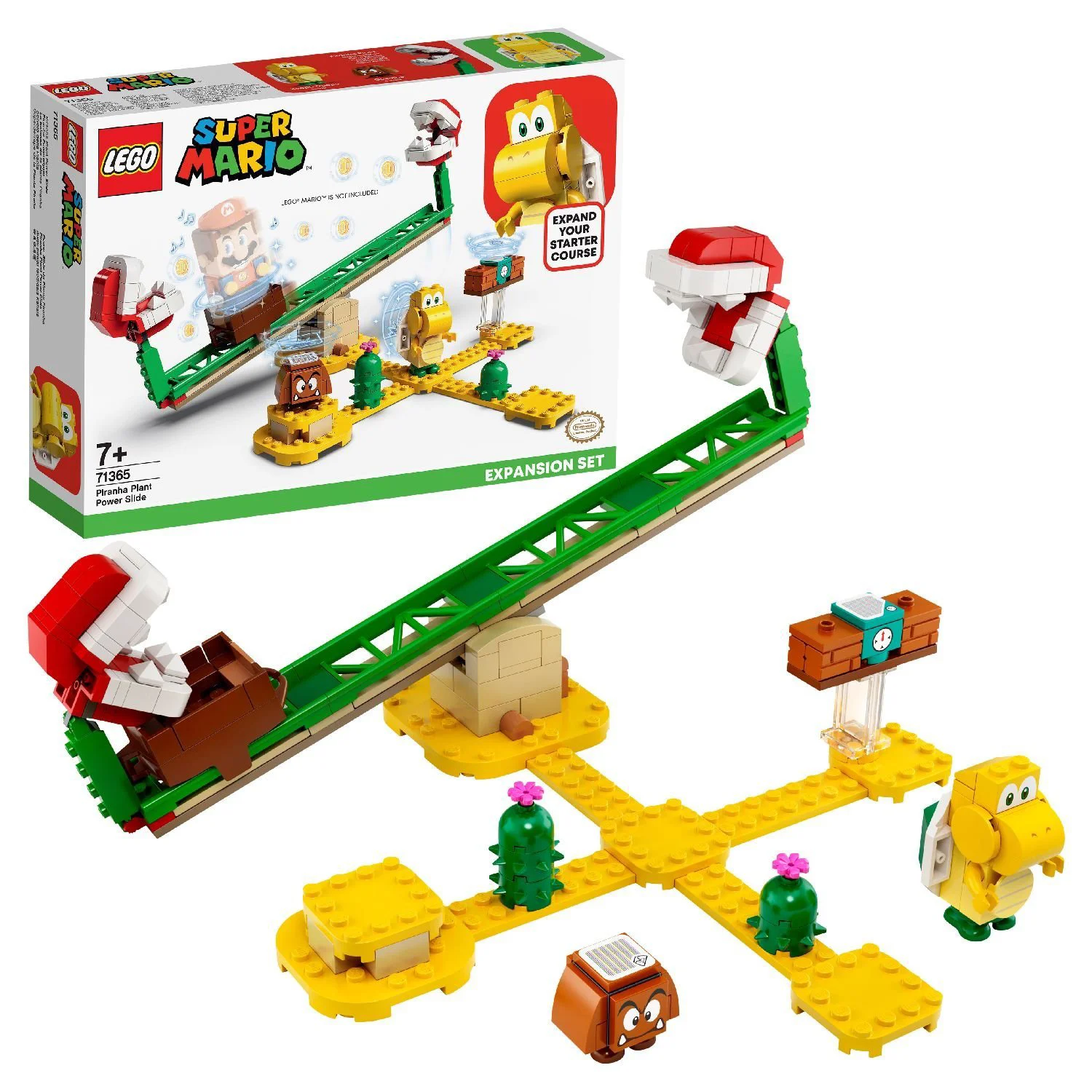 LEGO Super Mario Piranha Plant Power Slide Expansion Set foto