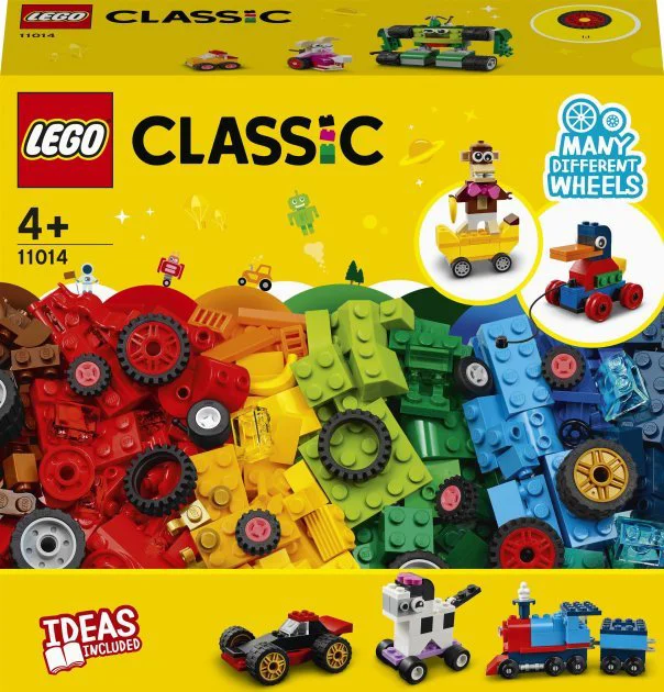 Lego Classic Кубики и колёса foto