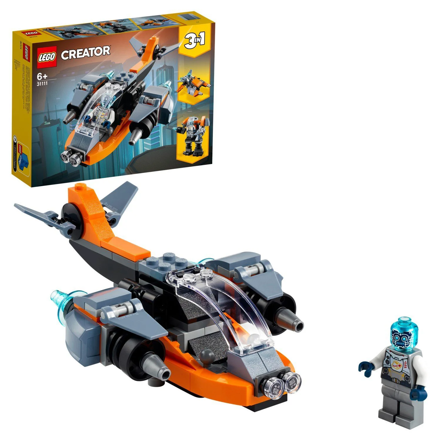LEGO Creator Cyber Drone foto