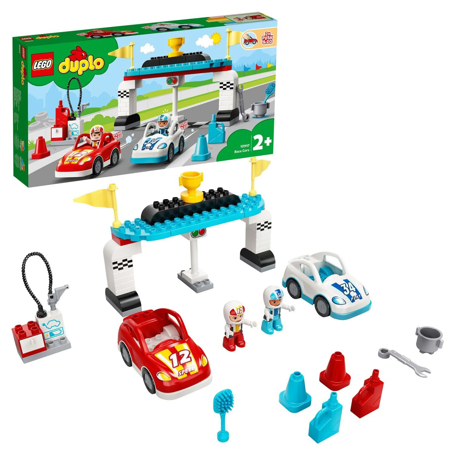 LEGO Duplo Town Гоночные машины foto