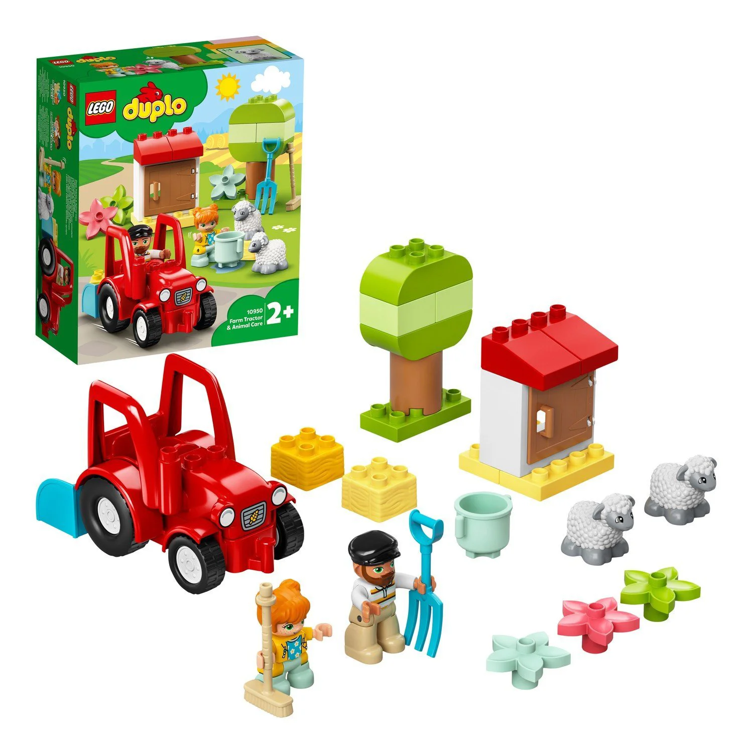 LEGO Duplo Town Farm Tractor & Animal Care foto