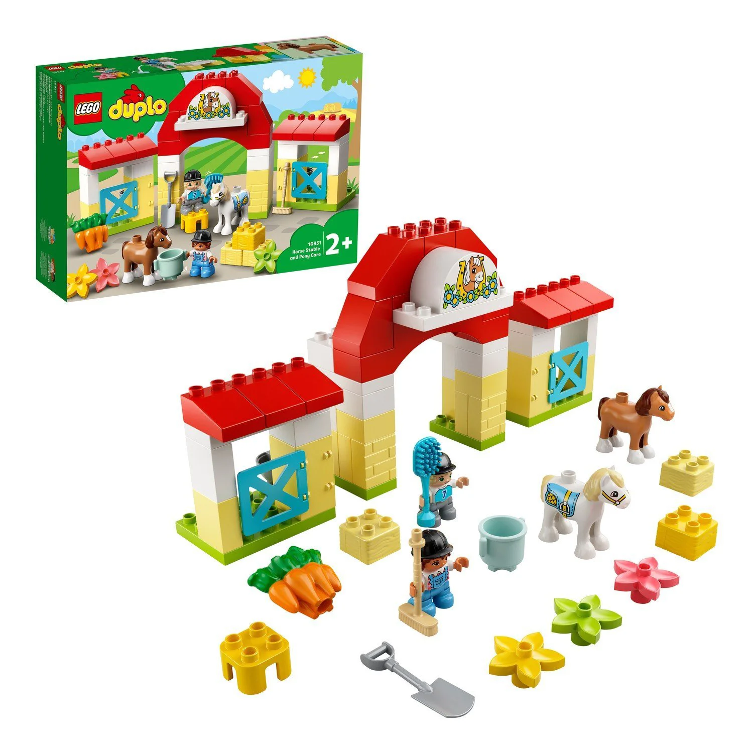 LEGO Duplo Town Horse Stable and Pony Care foto