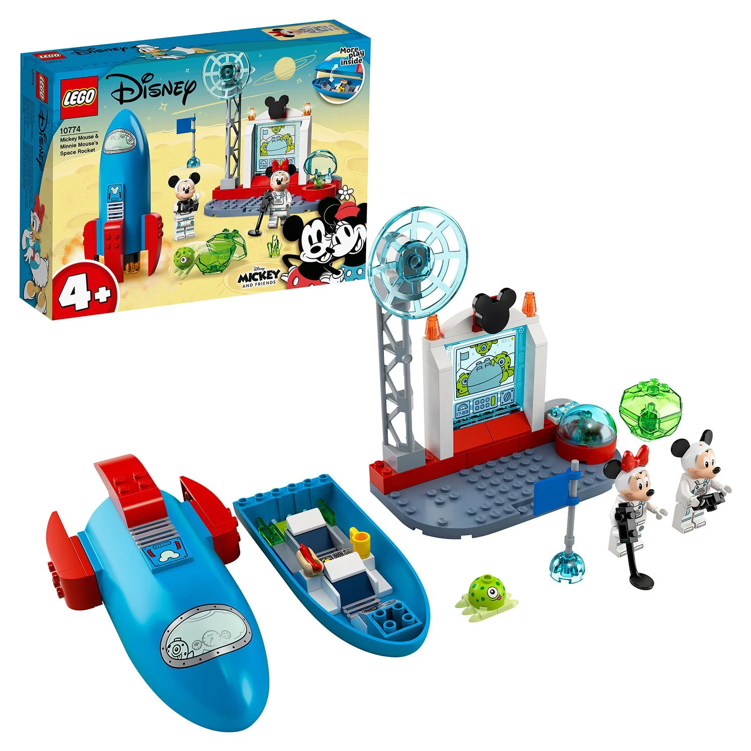 LEGO Disney Mickey and Friends, Mickey Mouse & Minnie Mouse's Space Rocket foto