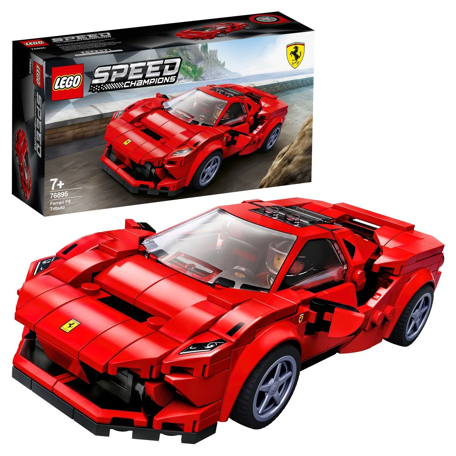 image for Lego Speed Champions Ferrari F8 Tributo foto