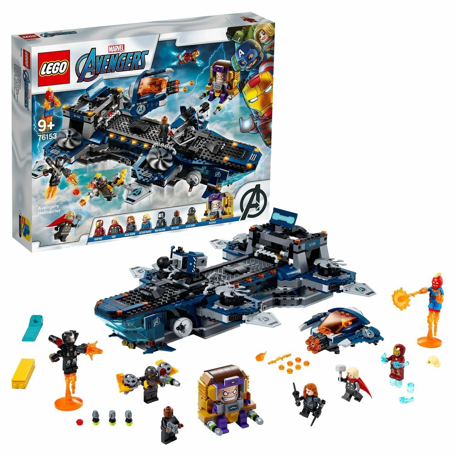LEGO Marvel Avengers Helicarrier foto