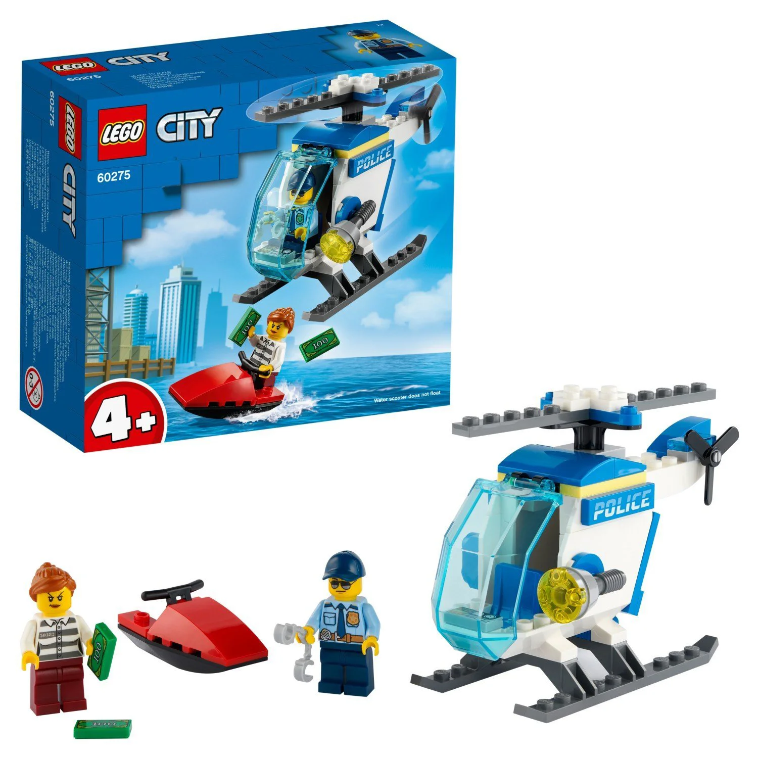 Lego City Police Полицейский вертолёт foto