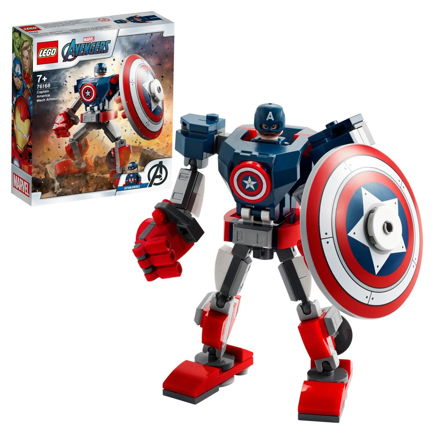 LEGO Marvel Капитан Америка, Робот foto