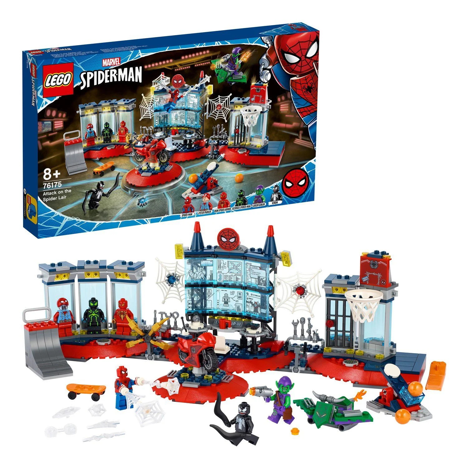 LEGO Marvel Attack on the Spider Lair foto