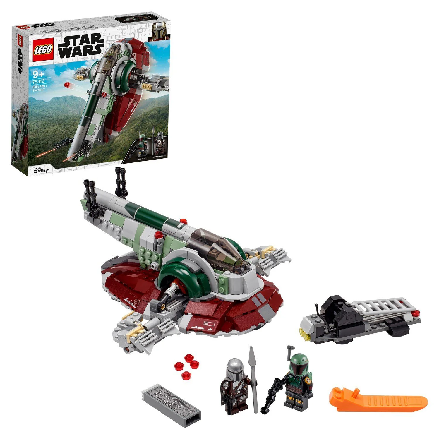 Lego Star Wars Звездолет Бобы Фетта foto
