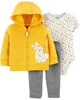 Carter's Set 3 piese Hanorac cu Iepuras, pantaloni si body foto