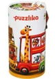 Puzzle educational Puzzlika Masini, 5 in 1 foto