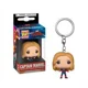 Игровая фигурка на клипсе Капитан Марвел Funko Pop серии Капитан Марвел, 3.8 см