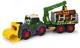 Tractor pentru lemne Dickie "Fendt fericit", 65 cm foto