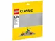 Lego Classic - Gray Baseplate foto