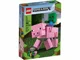 LEGO MInecraft - Big Fig Pig with Baby Zombie foto