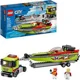LEGO City- City Race Boat Transporter foto