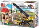 Constructor Sluban Town Camion cu macara foto
