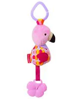 Jucarie pentru dentitie Skip Hop Bandana Buddies Flamingo