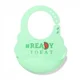 Baveta din silicon cu nasturi reglabili BabyOno, #Ready to Eat foto